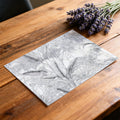 Monochrome Jungle Line Art Mural Wallpaper — Sophisticated Botanical Mural Wallpaper - room preview 03