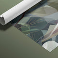 Calla Lily Botanical Mural Wallpaper — Moody Floral Wall Art Mural Wallpaper - room preview 03