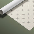Minimalist Crossed Arrow Mural Wallpaper — Western Desert Motif Mural Wallpaper - room preview 03