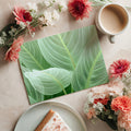 Macro Leaf Vein Mural Wallpaper — Modern Botanical Line Art Mural Wallpaper - room preview 03