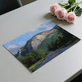 Mountain Highway Landscape Mural Wallpaper — Impressionist Horizon Mural Wallpaper - room preview 03