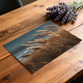 Coastal Reed Grass Mural Wallpaper — Soft Windswept Nature Design Mural Wallpaper - room preview 03