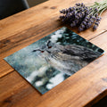 Arctic Great Horned Owl Mural Wallpaper — Impressionist Wildlife Art Mural Wallpaper - room preview 03