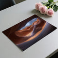 Antelope Canyon Sandstone Mural Wallpaper — Fluid Earthy Curves Mural Wallpaper - room preview 03