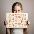 Autumn Woodland Animals Mural Wallpaper — Watercolor Forest Pattern Mural Wallpaper - room preview 03
