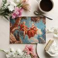 Rococo Swing Lovers Mural Wallpaper — French Baroque Art Style Mural Wallpaper - room preview 03