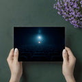 Cinema Spotlight Mural Wallpaper — Dark Atmospheric Interior Mural Wallpaper - room preview 03