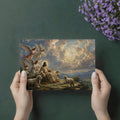 The Good Shepherd Mural Wallpaper — Heavenly Religious Scene Mural Wallpaper - room preview 03