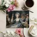 Rococo Garden Scene Mural Wallpaper — Historical Art Reproduction Mural Wallpaper - room preview 03