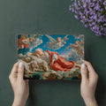 Sleeping Shepherd Baroque Mural Wallpaper — Classical Art Motif Mural Wallpaper - room preview 03