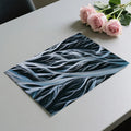 Glacial River Aerial Mural Wallpaper — Modern Abstract Design Mural Wallpaper - room preview 03