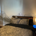 Minimalist Contour Mountain Mural Wallpaper — Organic Line Art Mural Wallpaper - room preview 03