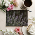 Blurred Lavender Field Mural Wallpaper — Moody Nature Wall Decor Mural Wallpaper - room preview 03
