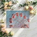 Ferris Wheel Pastel Sky Mural Wallpaper — Whimsical Summer Decor Mural Wallpaper - room preview 03
