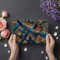 Aerial Mediterranean Village Mural Wallpaper — Vibrant Cityscape Mural Wallpaper - room preview 03