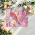 Abstract Petal Flow Mural Wallpaper — Soft Pastel Art Mural Wallpaper - room preview 03