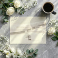 Minimalist Snowy Landscape Mural Wallpaper — Zen Horizon Mural Wallpaper - room preview 03