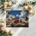 Pastoral Mythological Mural Wallpaper — Classic Baroque Oil Painting Mural Wallpaper - room preview 03