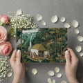 Classical Landscape Mural Wallpaper Tropical Forest Village Mural Wallpaper - room preview 03