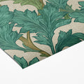 Acanthus Leaf Mural Wallpaper in Sage and Ochre Mural Wallpaper - room preview 03
