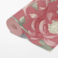Vintage Chrysanthemum Mural Wallpaper — Ornate Botanical Bloom Mural Wallpaper - room preview 03