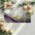 Fluid Motion Abstract Mural Wallpaper — Modern Artistic Statement Mural Wallpaper - room preview 03