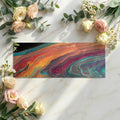 Fluid Art Acrylic Pour Mural Wallpaper — Vibrant Abstract Design Mural Wallpaper - room preview 03