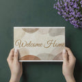 Abstract Watercolor Shapes Mural Wallpaper in Earthy Tones Mural Wallpaper - room preview 03