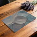 Macro Fluid Bubble Mural Wallpaper — Soft Earth Tone Fluid Art Mural Wallpaper - room preview 03