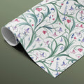 Art Nouveau Willow Vine Mural Wallpaper — Floral and Leaf Pattern Mural Wallpaper - room preview 03