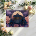 Enchanted Royal Carriage Floral Mural Wallpaper - room preview 03