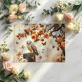 Vintage Owl and Rose Garden Mural Wallpaper - room preview 03