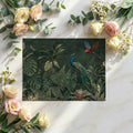 Exotic Peacock and Tropical Jungle Mural Wallpaper - room preview 03