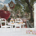 Wonderland Path Mural Wallpaper — Whimsical Storybook Scene Mural Wallpaper - room preview 03