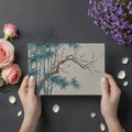 Chinoiserie Bamboo and Plum Blossom Mural Wallpaper - room preview 03
