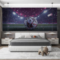 Championship Soccer Stadium Mural Wallpaper — Dynamic Sports Scene Mural Wallpaper - room preview 03
