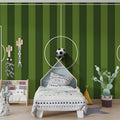 Professional Football Pitch Mural Wallpaper — Sport Graphic Mural Wallpaper - room preview 03