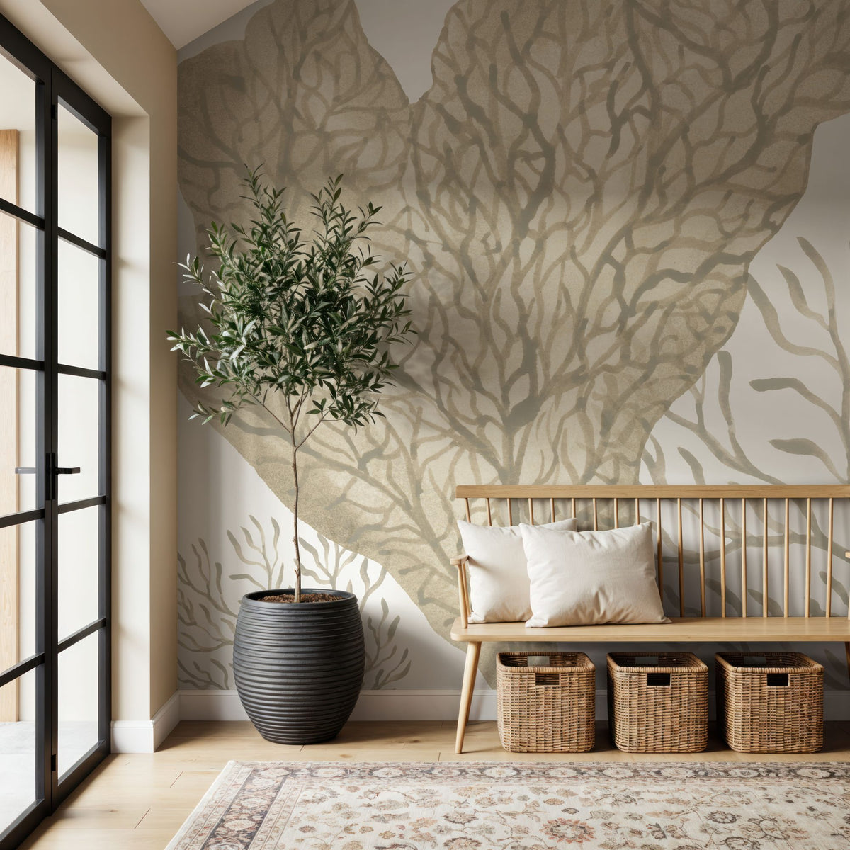 Coastal Reef VIII Mural Wallpaper - room preview 03