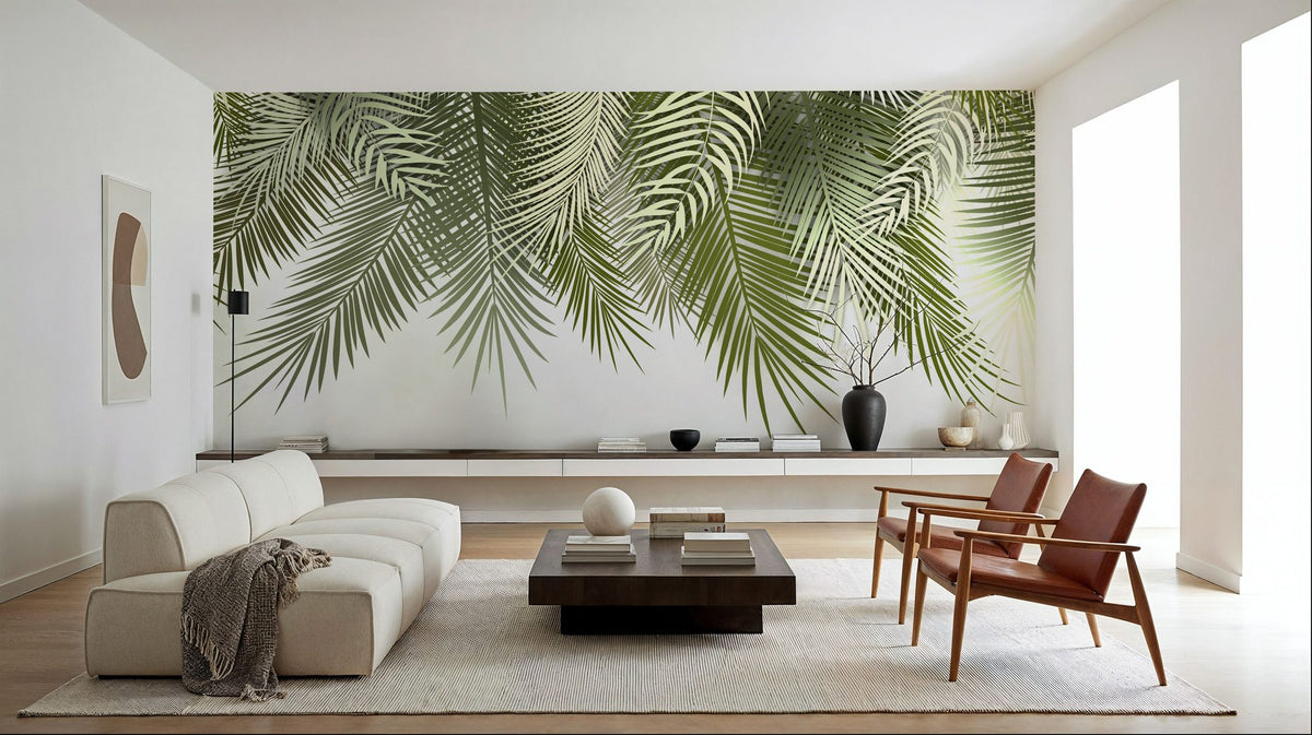 Home Grown Palms Mural Wallpaper - room preview 03