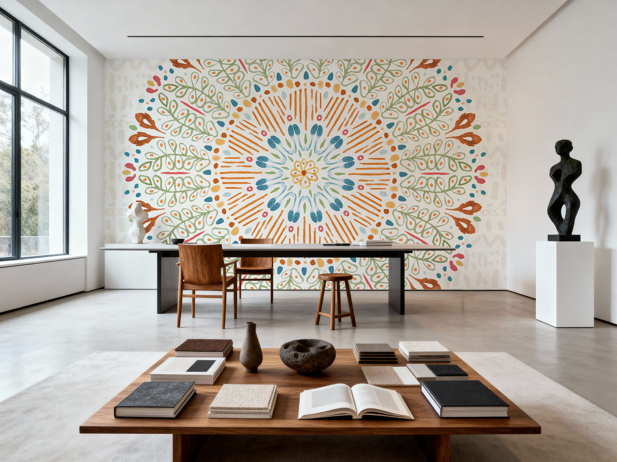 Harvest Whimsy XI Mural Wallpaper - room preview 03