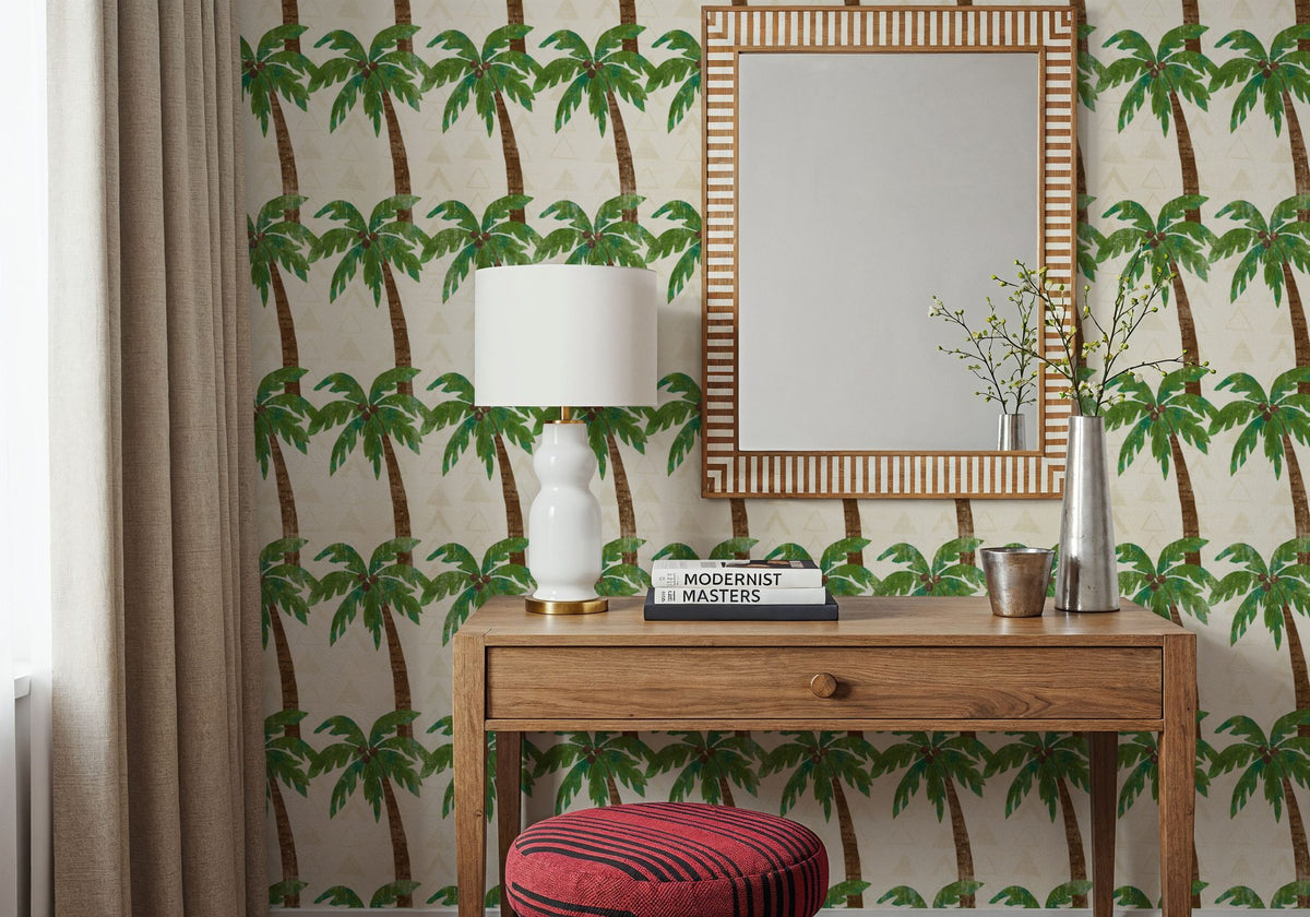 Palm Vibes Mural Wallpaper - room preview 03