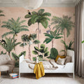 Jungle Delight, Sand Mural Wallpaper - room preview 03