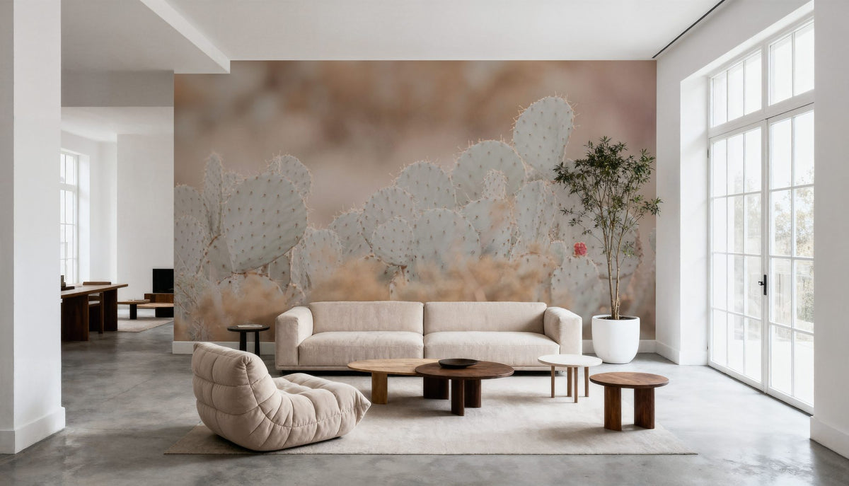 Cactus Sunset Mural Wallpaper - room preview 03