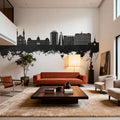 Port-au-Prince Haiti Skyline Black & White Mural Wallpaper - room preview 03