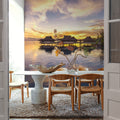 Bungalow Sunset Mural Wallpaper - room preview 03