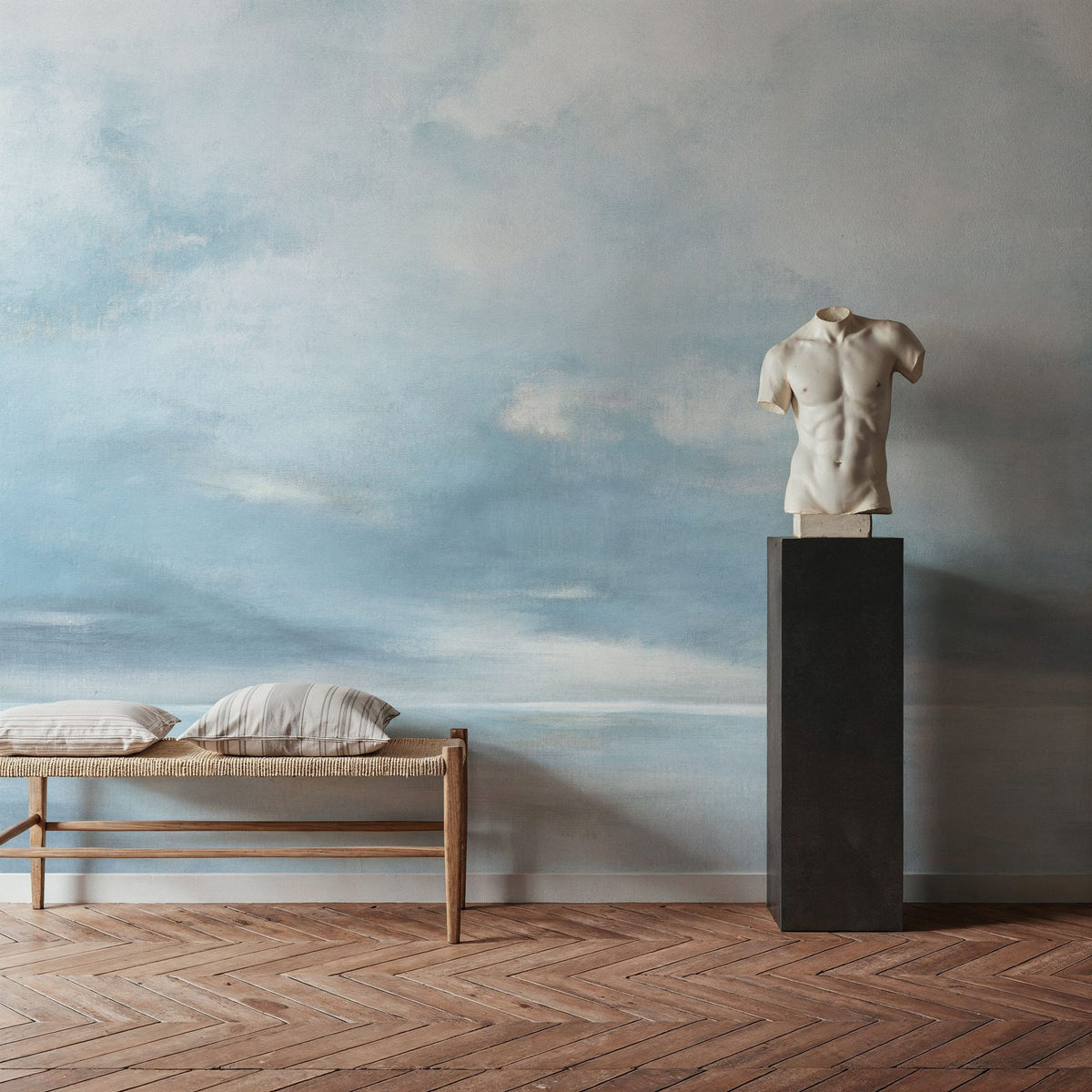 Big Sky Mural Wallpaper - room preview 03
