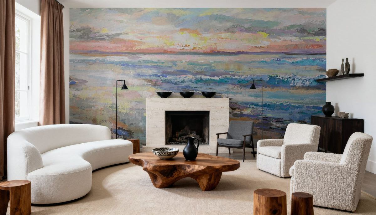 Sea Spray Mural Wallpaper - room preview 03