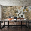 January Flowers Mural Wallpaper - room preview 03