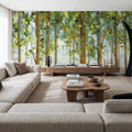 Forest Study I Mural Wallpaper - room preview 03