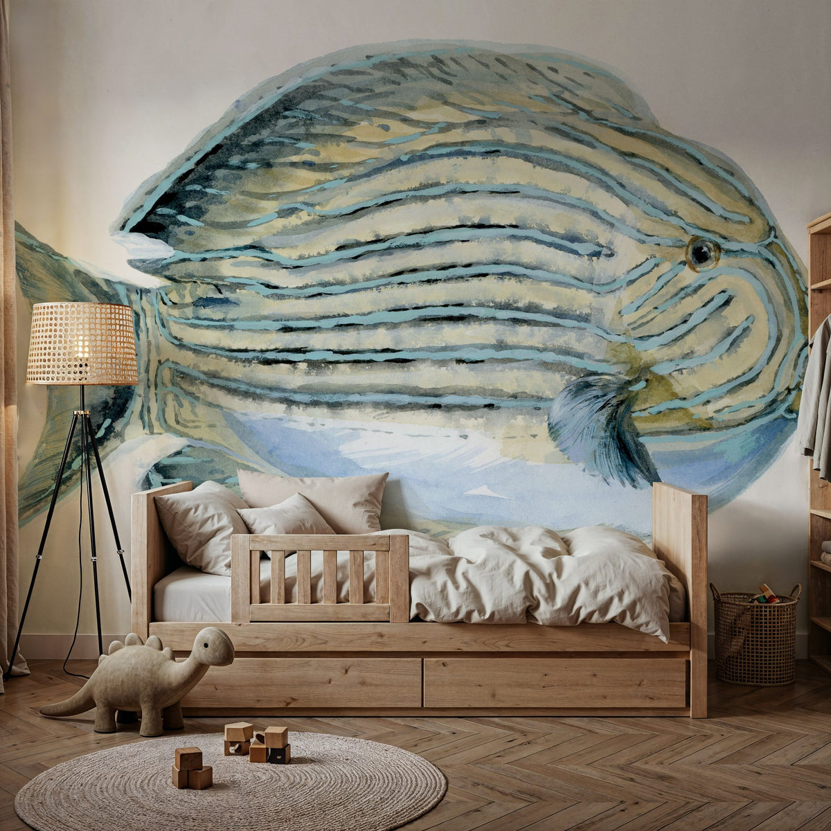 Coastal Bliss III Mural Wallpaper - Light Tone - room preview 03